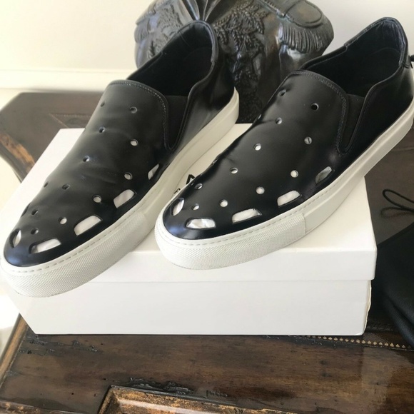 Givenchy Other - GIVENCHY 45/12 Street Skate Perfo Slip-On Sneakers